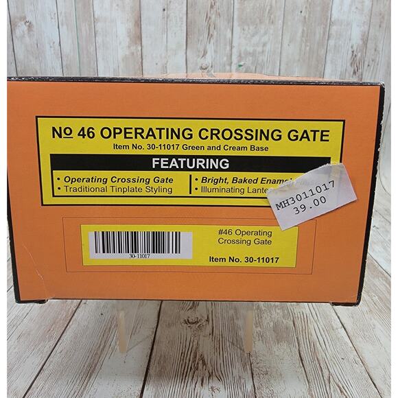 MTH RailKing #46 Operating Crossing Gate 30-11017 O Scale New - Picture 6 of 7